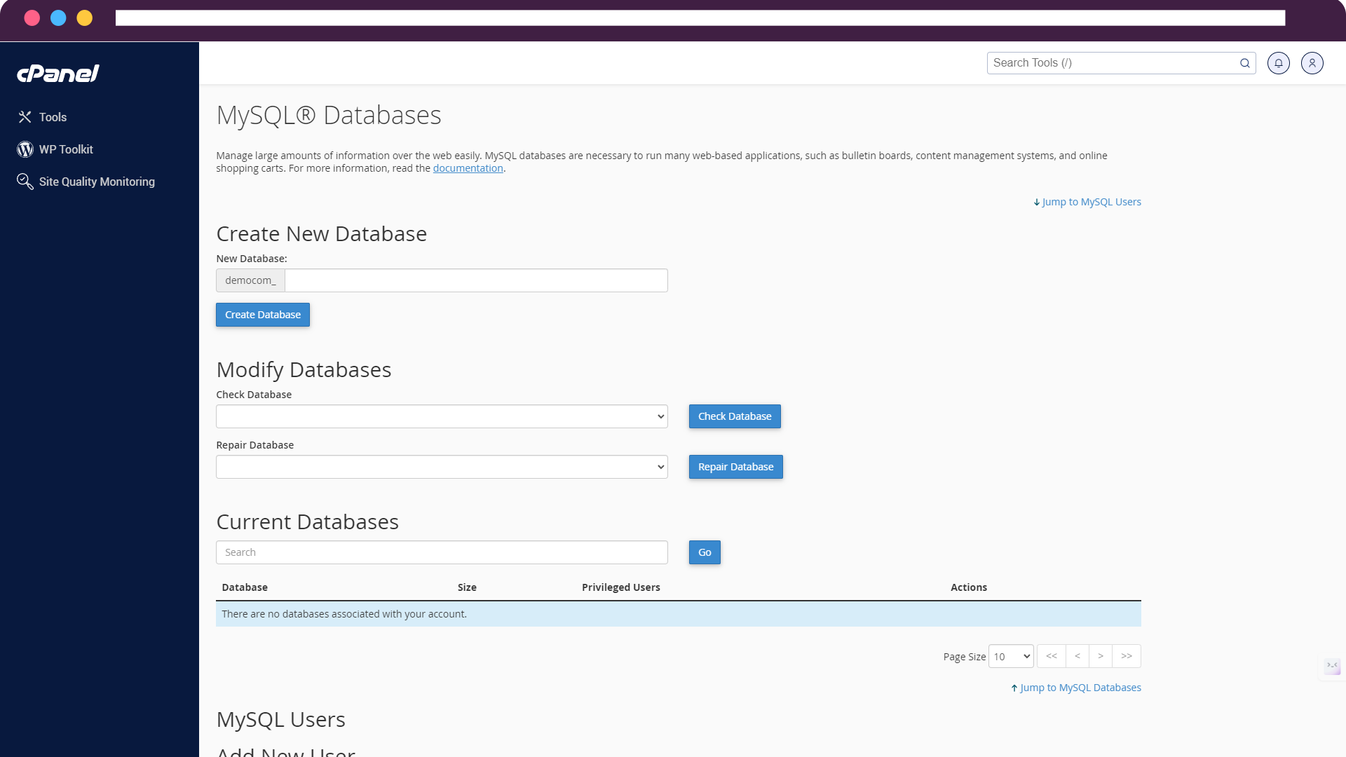 MySQL Database | Cloud Host World