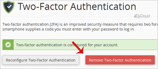 chwkb-cpanel-two-factor-authentication-disable