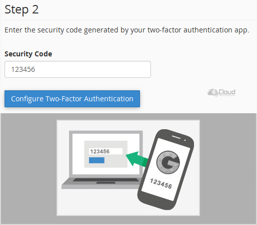 chwkb-cpanel-two-factor-authentication-step2
