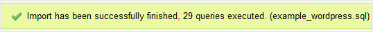 chwkb-phpmyadmin-successfully