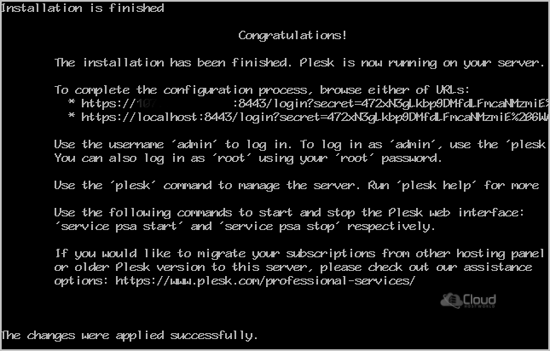 chwkb-plesk-installation-finish-url-copy