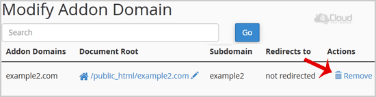 chwkb-remove-addon-domain