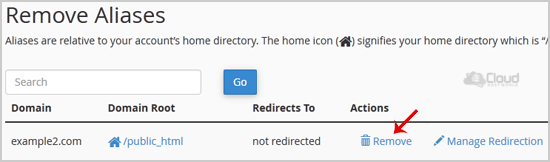 chwkb-remove-parked-domain