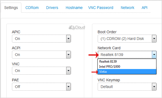 chwkb-solusvm-network-card-change